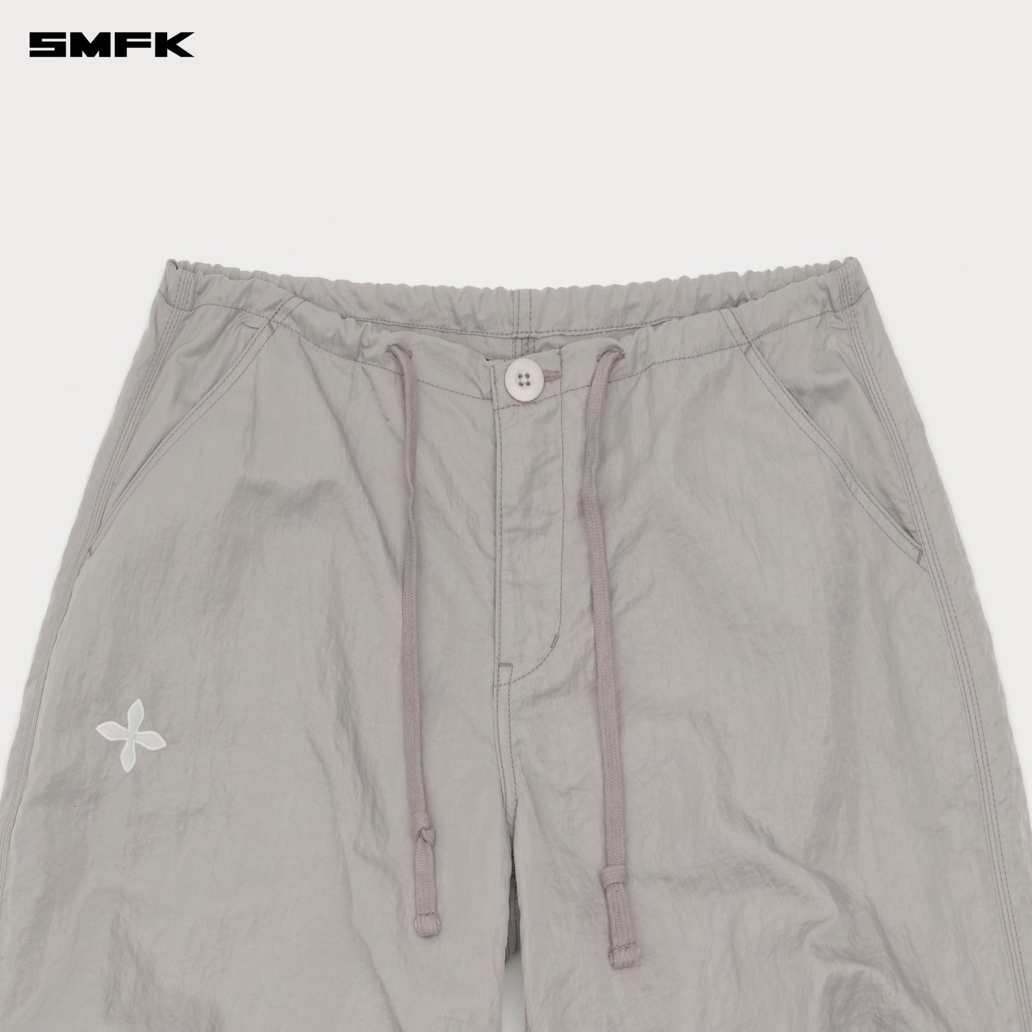 FUTURE STORM Outdoor Wide-Leg Cargo Pants Ash Gray