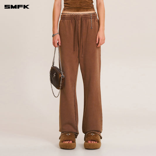 COMPASS MODE STRAIGHT SPORTS PANTS Wild Horse Brown