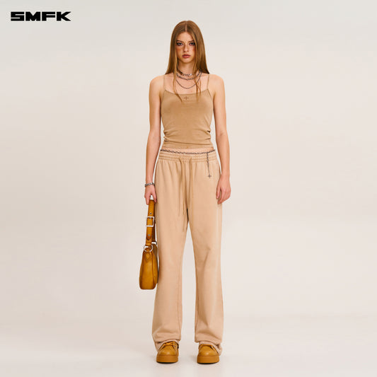 COMPASS MODE STRAIGHT SPORTS PANTS Sandy Khaki