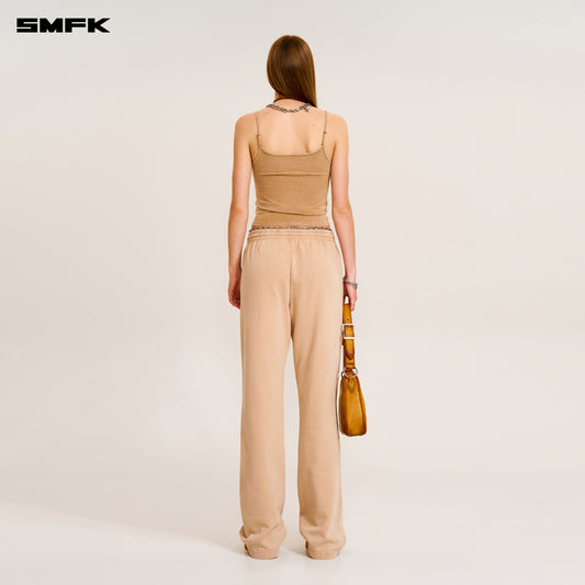 COMPASS MODE STRAIGHT SPORTS PANTS Sandy Khaki