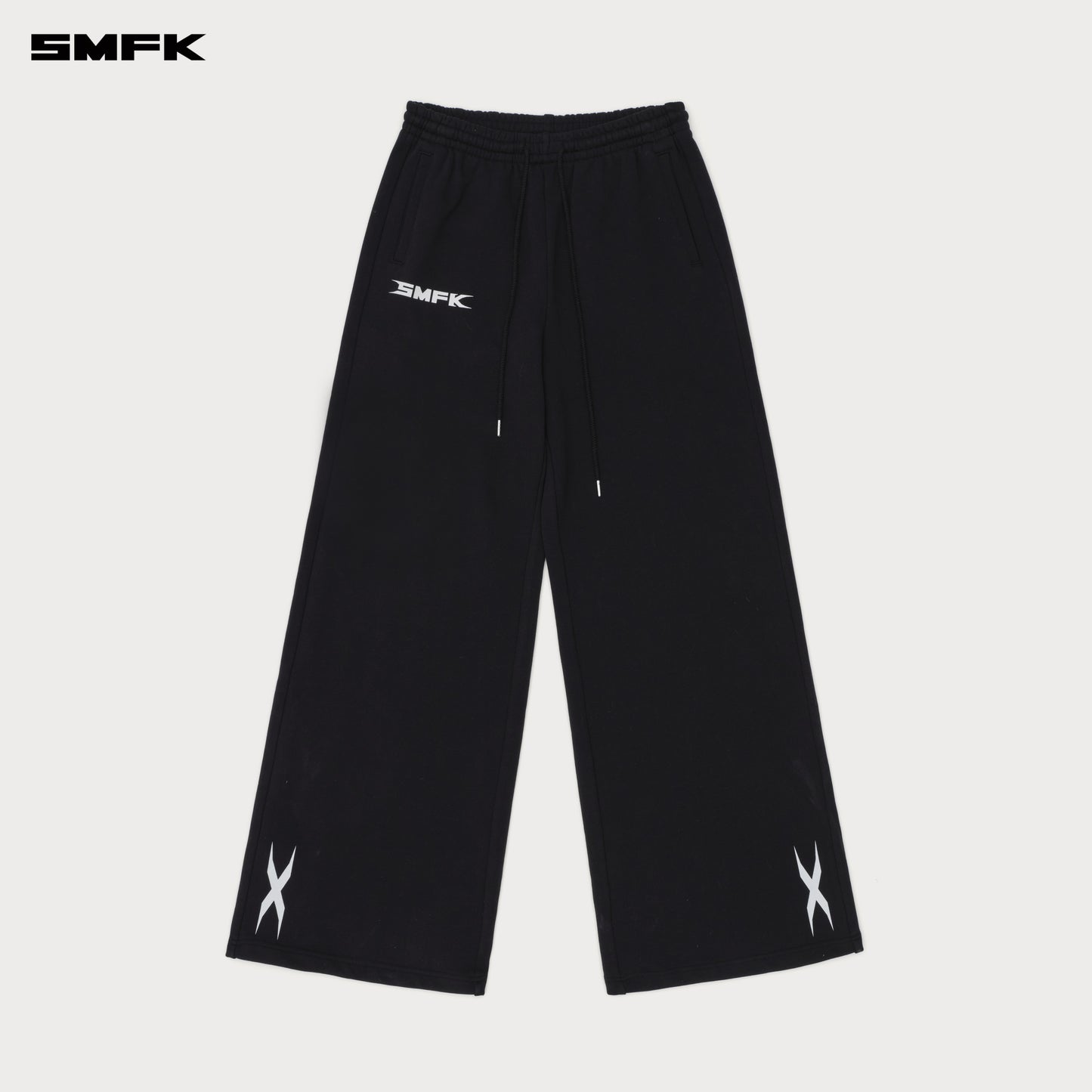 FUTURE DNA Wide-Leg Sweatpants Wilderness Black