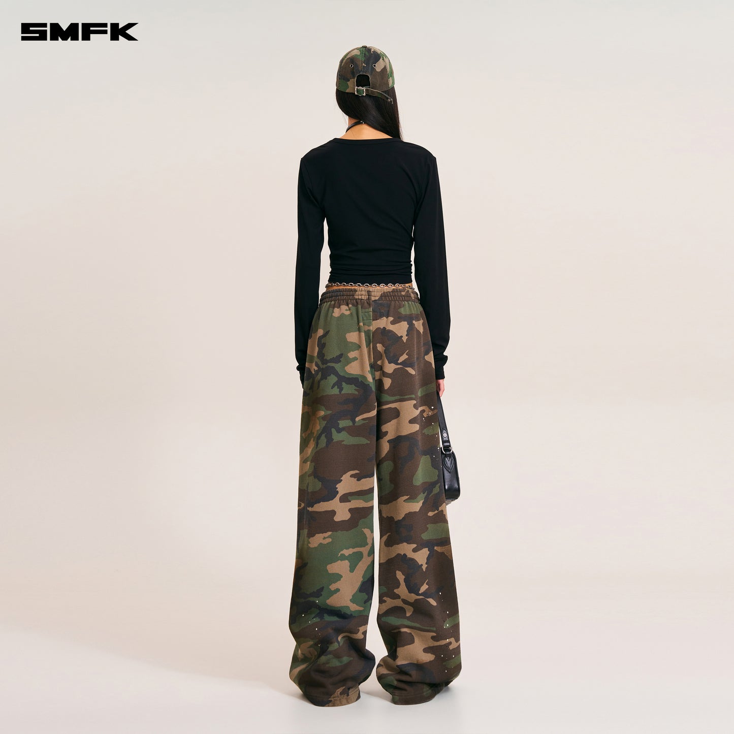 COMPASS MODE CAMO TOWER SPORTS PANTS Army Green Camouflage