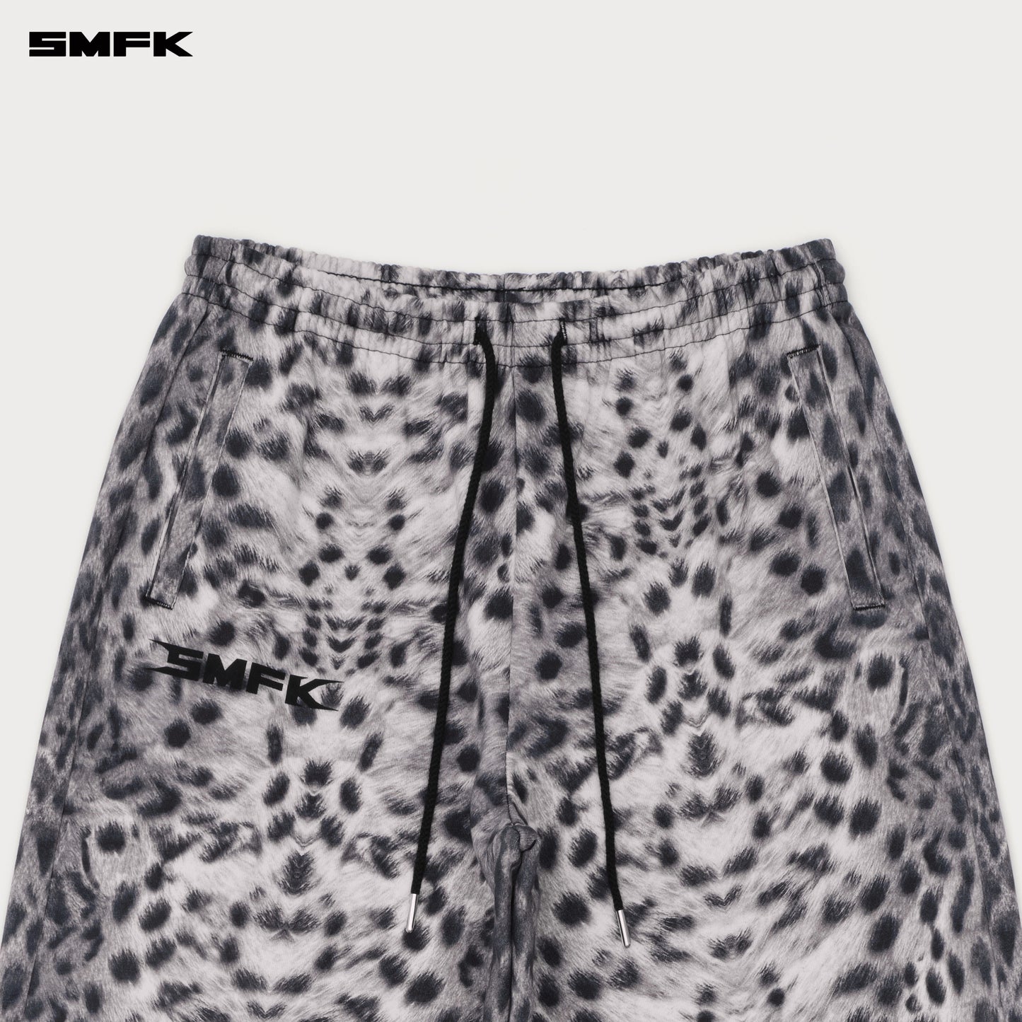 FUTURE DNA Wide-Leg Sweatpants Snow Leopard