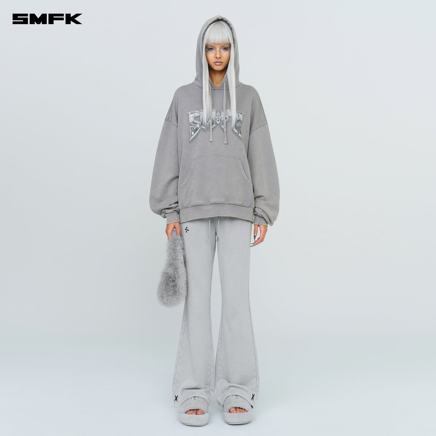 FUTURE Classic Flared Sweartpants Ash Gray