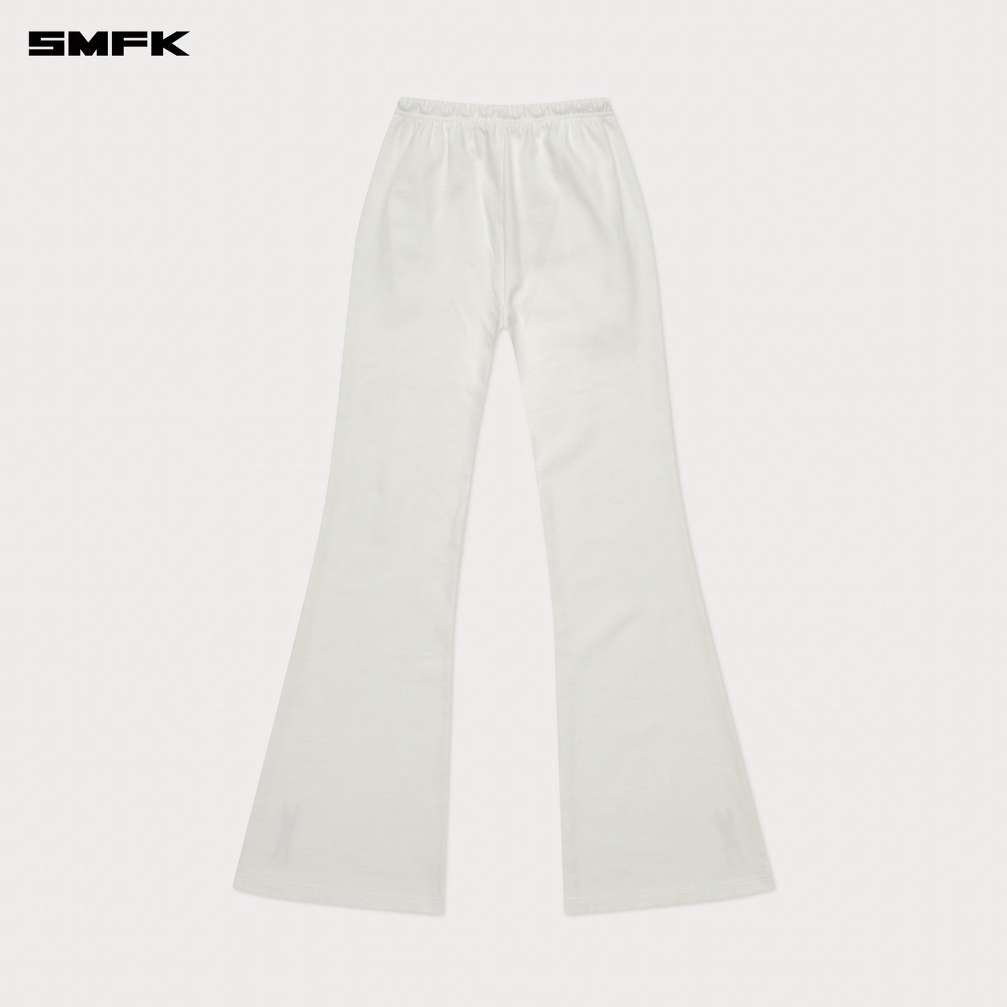 COMPASS Classic Flared Sweatpants Alpine White