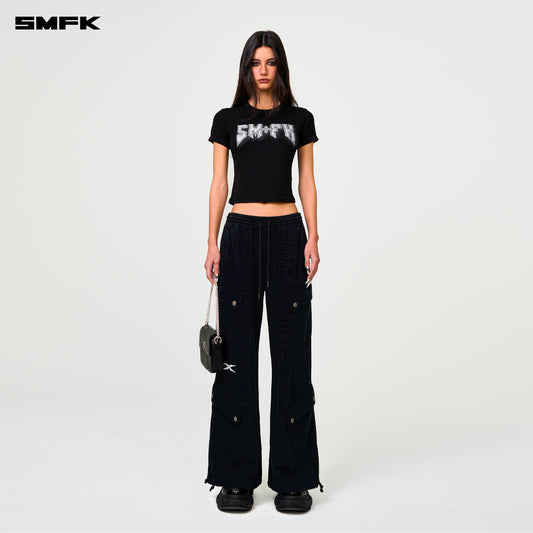 FUTURE DNA Intensify Wide-Leg Sweatpants Wilderness Black