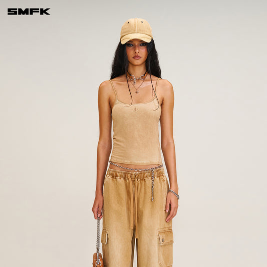 COMPASS MODE TOWER Denim Sports Pants Grassland Khaki