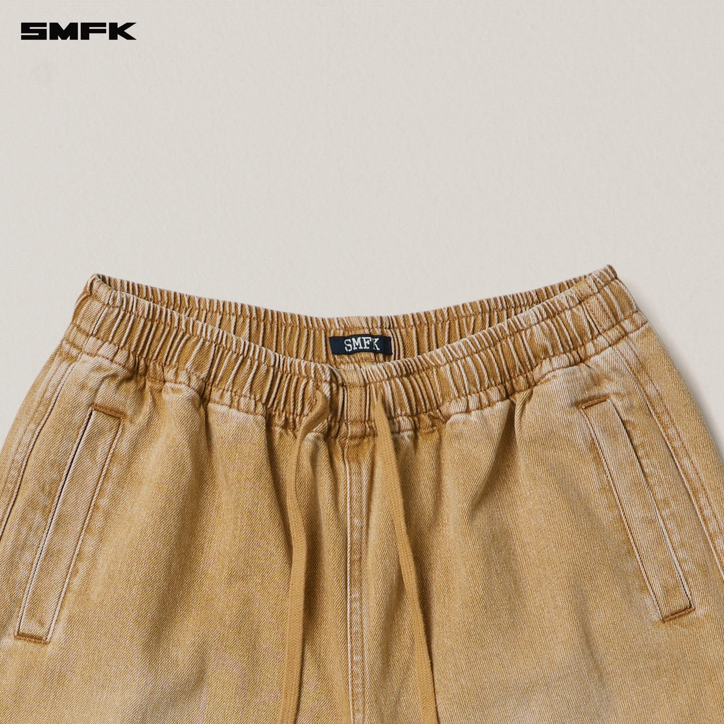 COMPASS MODE TOWER Denim Sports Pants Grassland Khaki