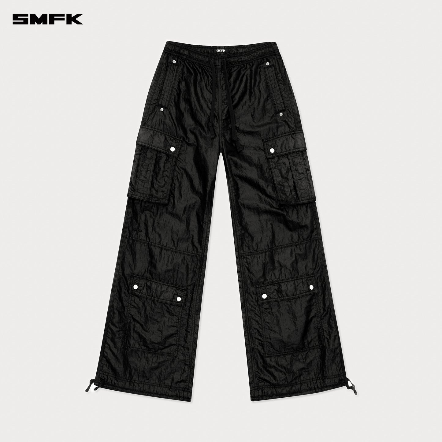 FUTURE LIGHTNING Wide-Leg Sweatpants Lightning Black