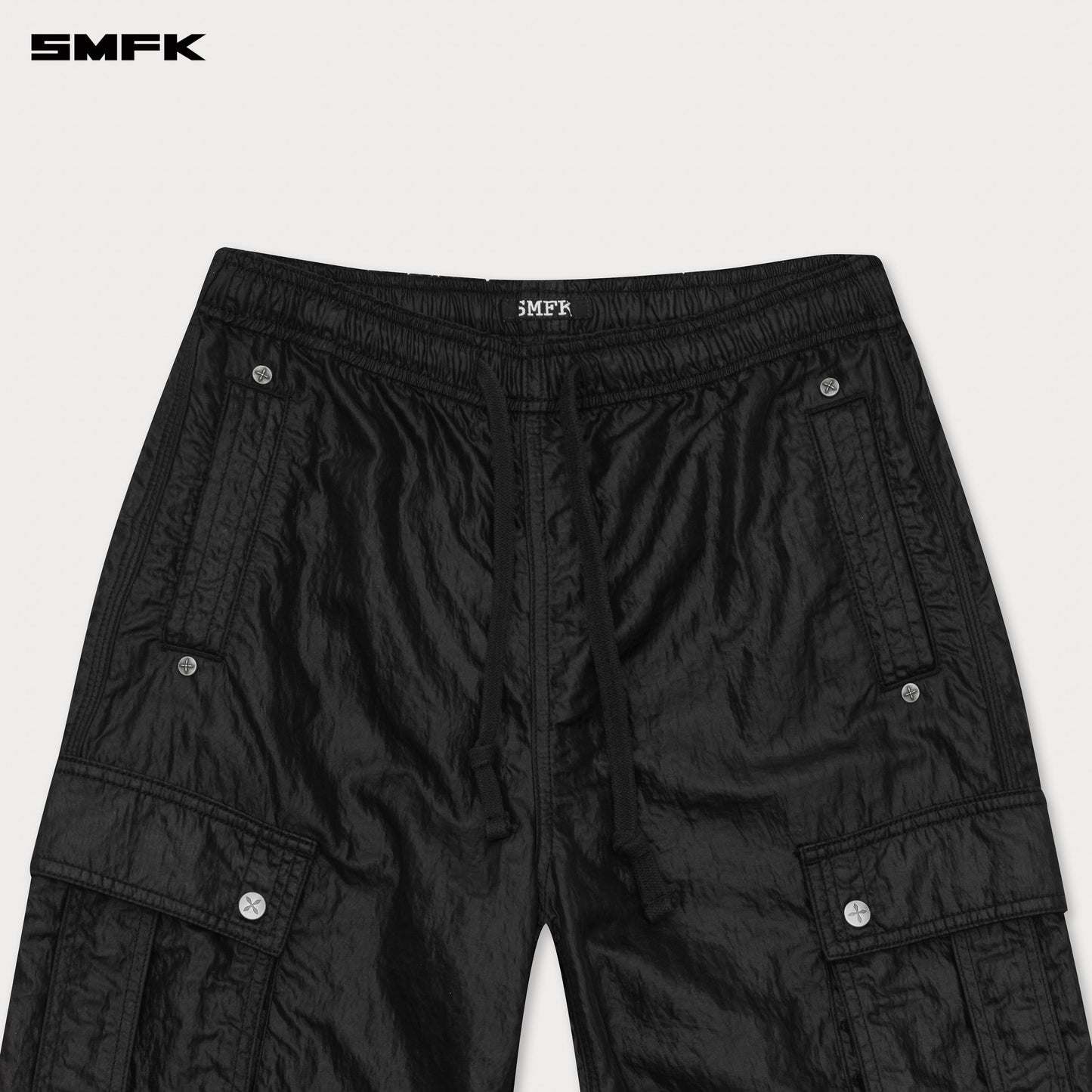 FUTURE LIGHTNING Wide-Leg Sweatpants Lightning Black