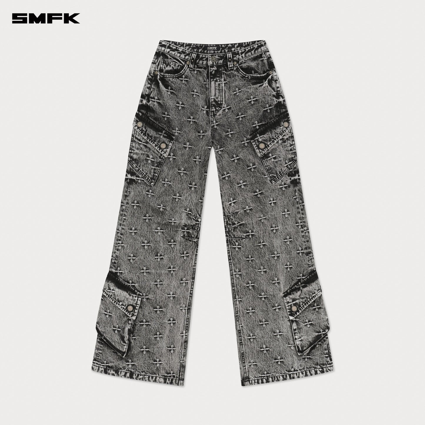 FUTURE MIRAGE Interstellar Sailing Jeans Storm Garden (Gray)