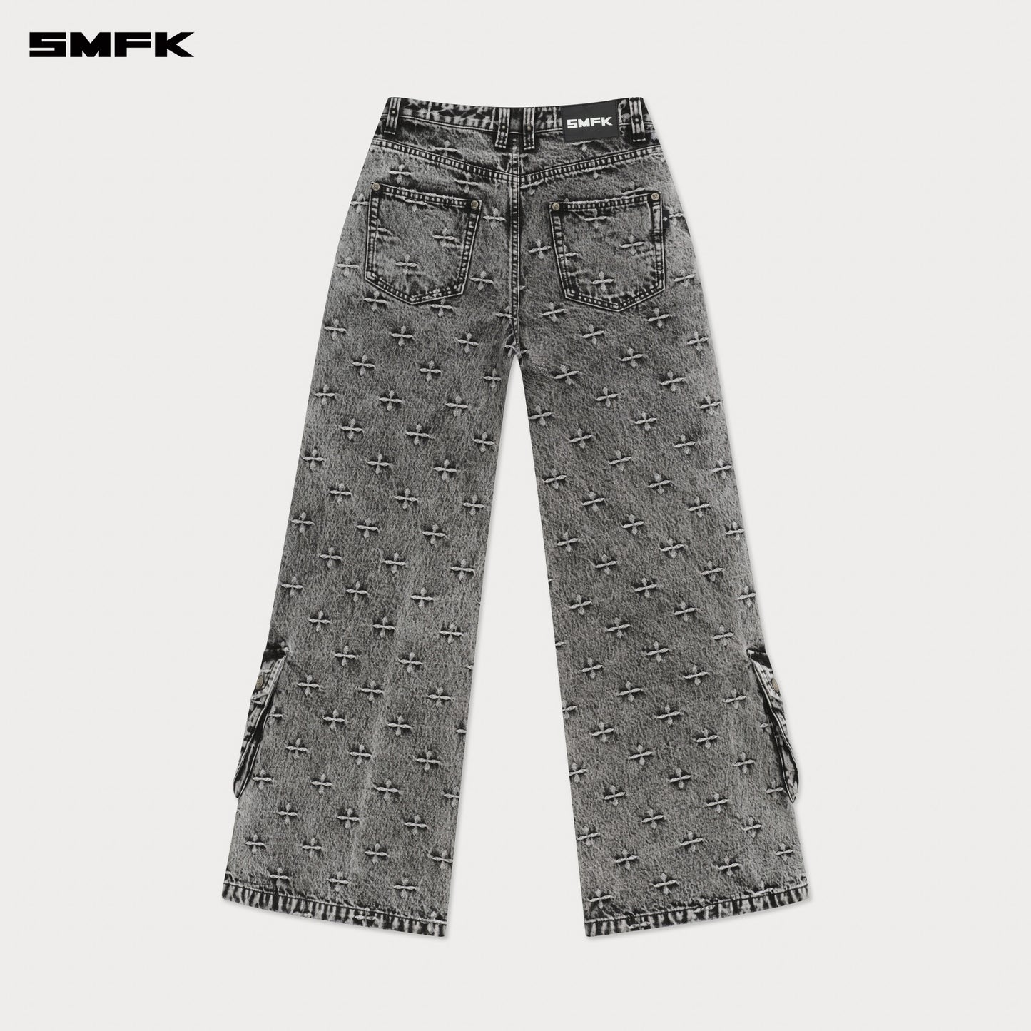 FUTURE MIRAGE Interstellar Sailing Jeans Storm Garden (Gray)