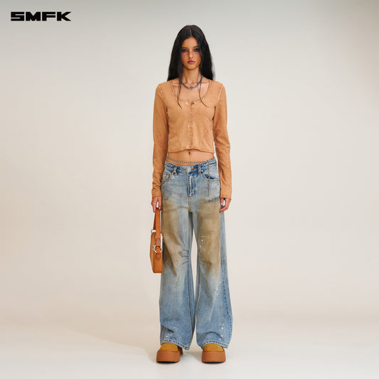 COMPASS WILD ORIGIN TOWER Denim Pants Indigo Denim