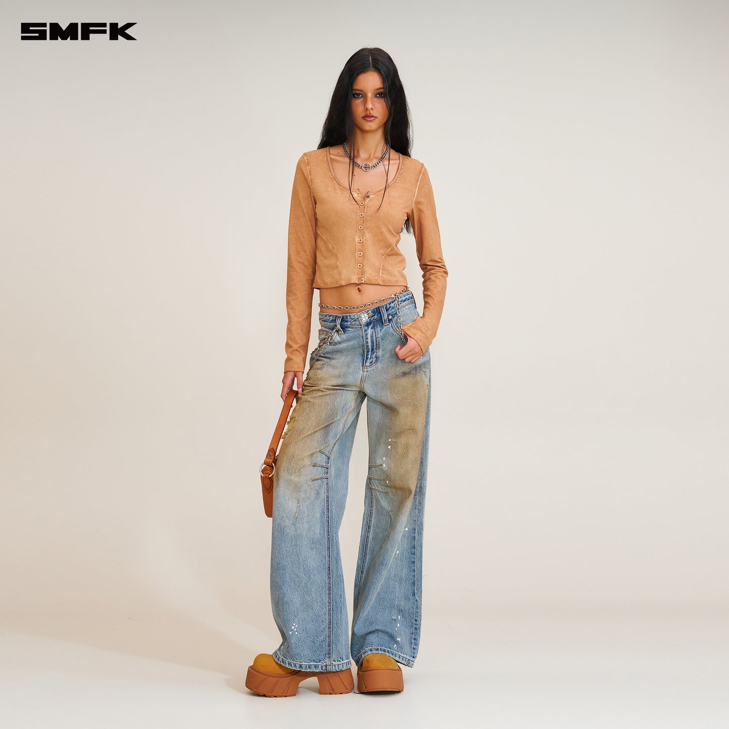 COMPASS WILD ORIGIN TOWER Denim Pants Indigo Denim