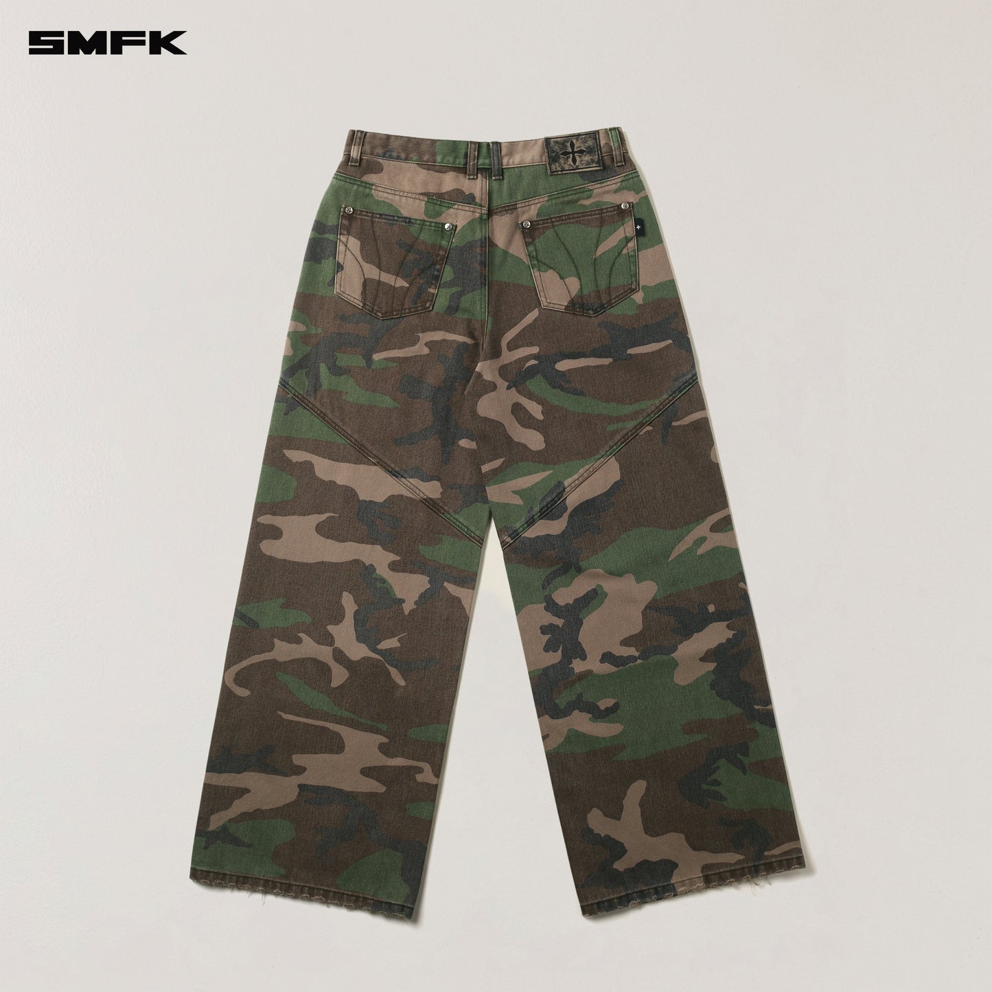 COMPASS MODE TOWER DENIM PANTS Army Green Camouflage