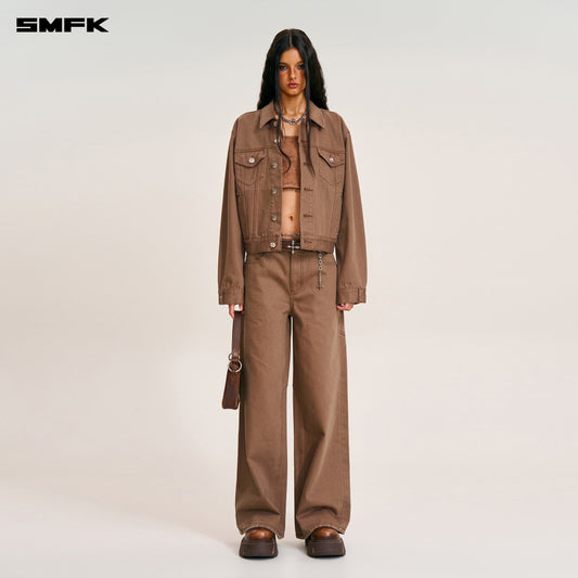 COMPASS MODE TOWER DENIM PANTS Wild Horse Brown