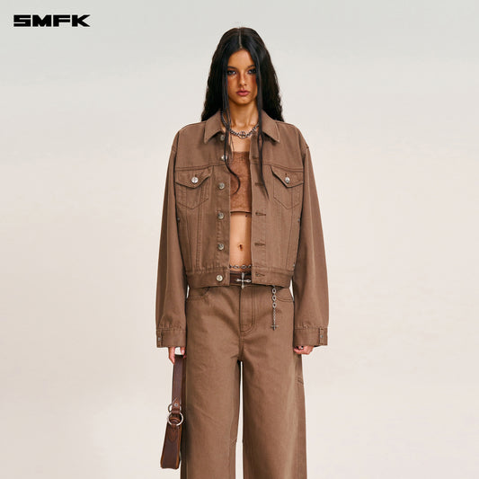 COMPASS MODE TOWER DENIM PANTS Wild Horse Brown