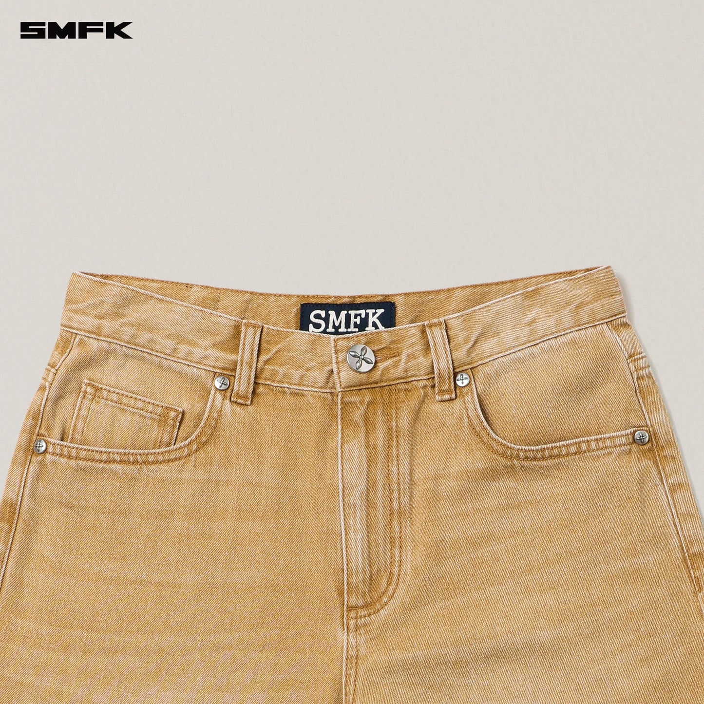 COMPASS MODE TOWER Denim Pants Grassland Khaki