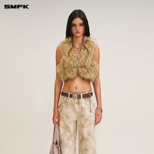RAGE WILD HANDCRAFT TOWER Denim Pants (GARMENT DYE)
 Wild Brown