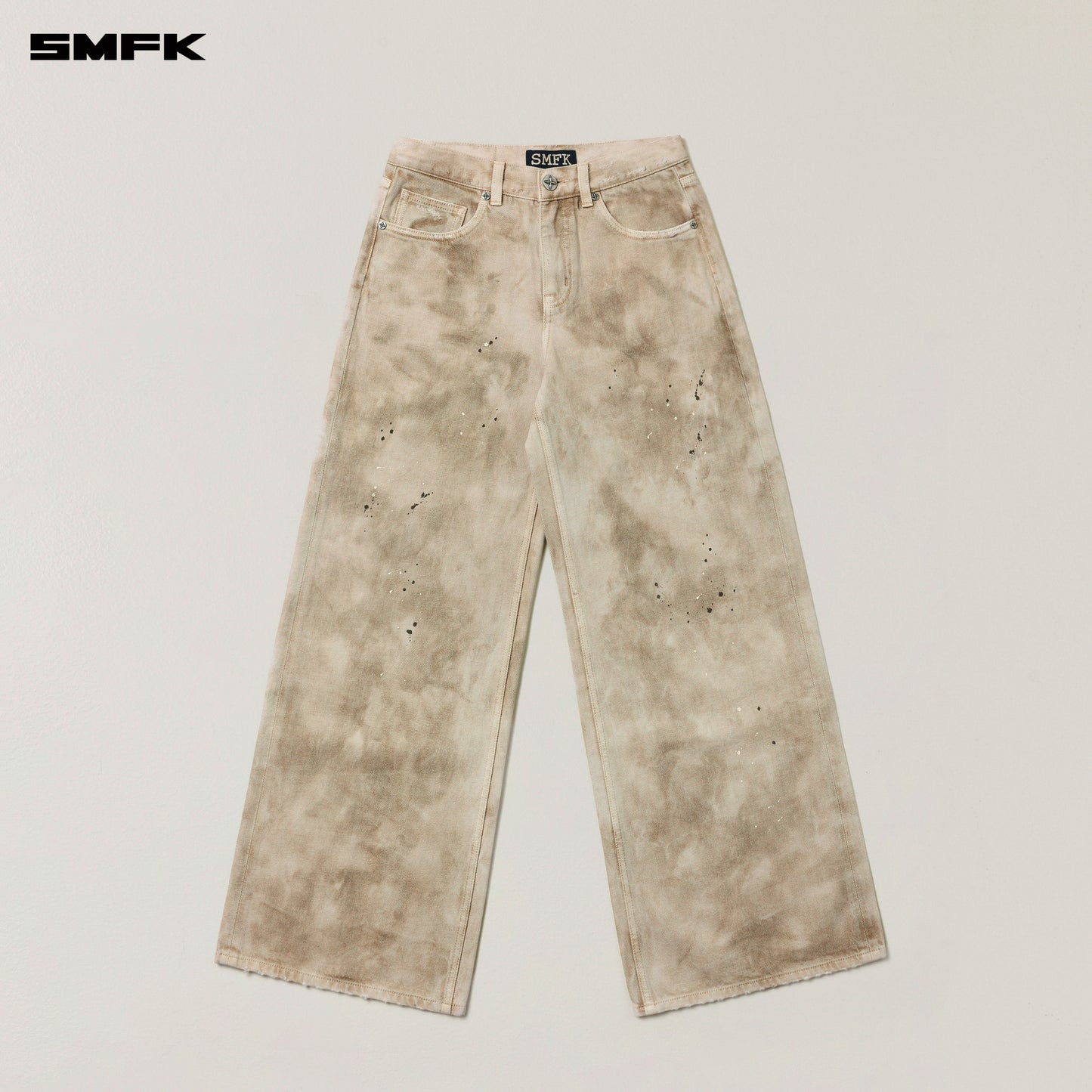 RAGE WILD HANDCRAFT TOWER Denim Pants (GARMENT DYE)
 Wild Brown