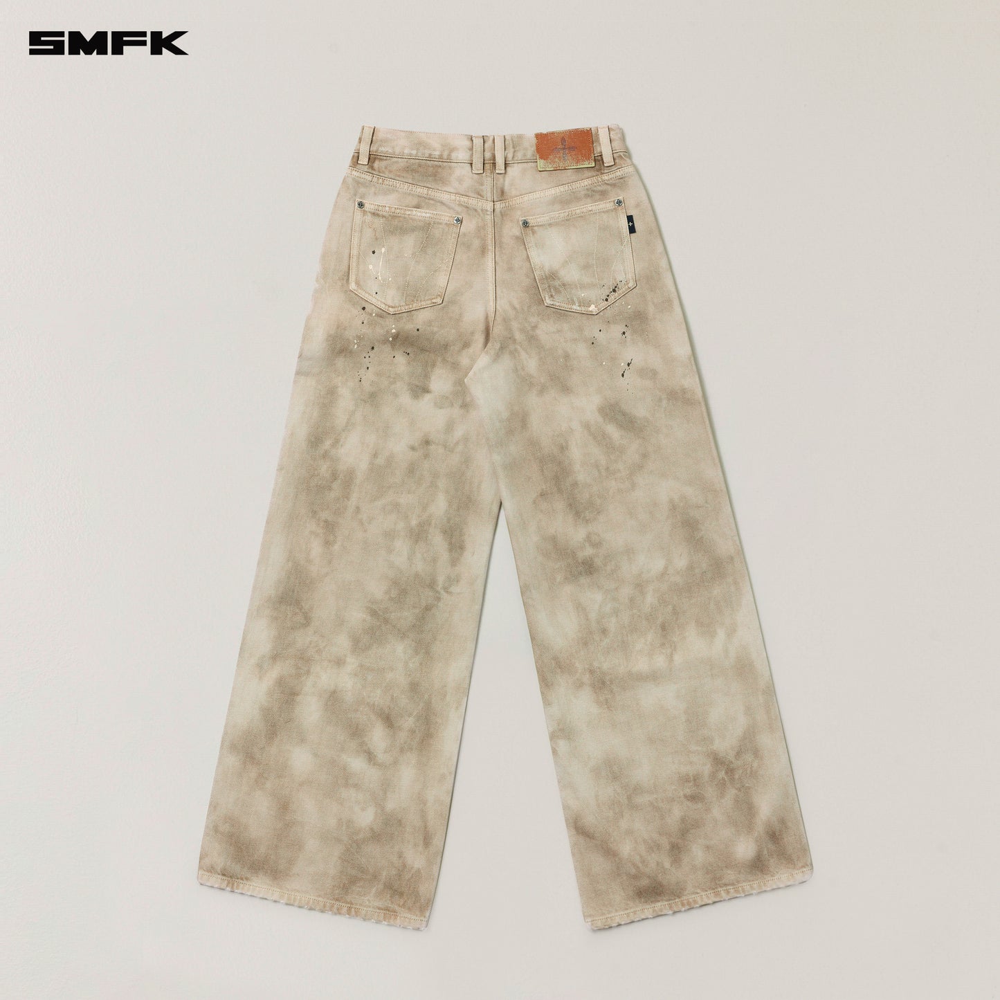 RAGE WILD HANDCRAFT TOWER Denim Pants (GARMENT DYE)
 Wild Brown