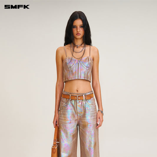 RAGE WILD FANTASY HANDCRAFT TOWER Denim Pants Fantasy Land