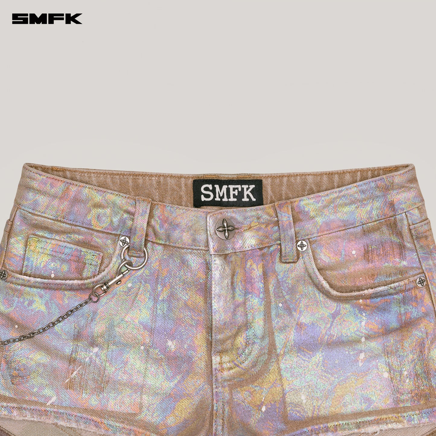 RAGE WILD Fantasy Denim Shorts Low Fantasy Land