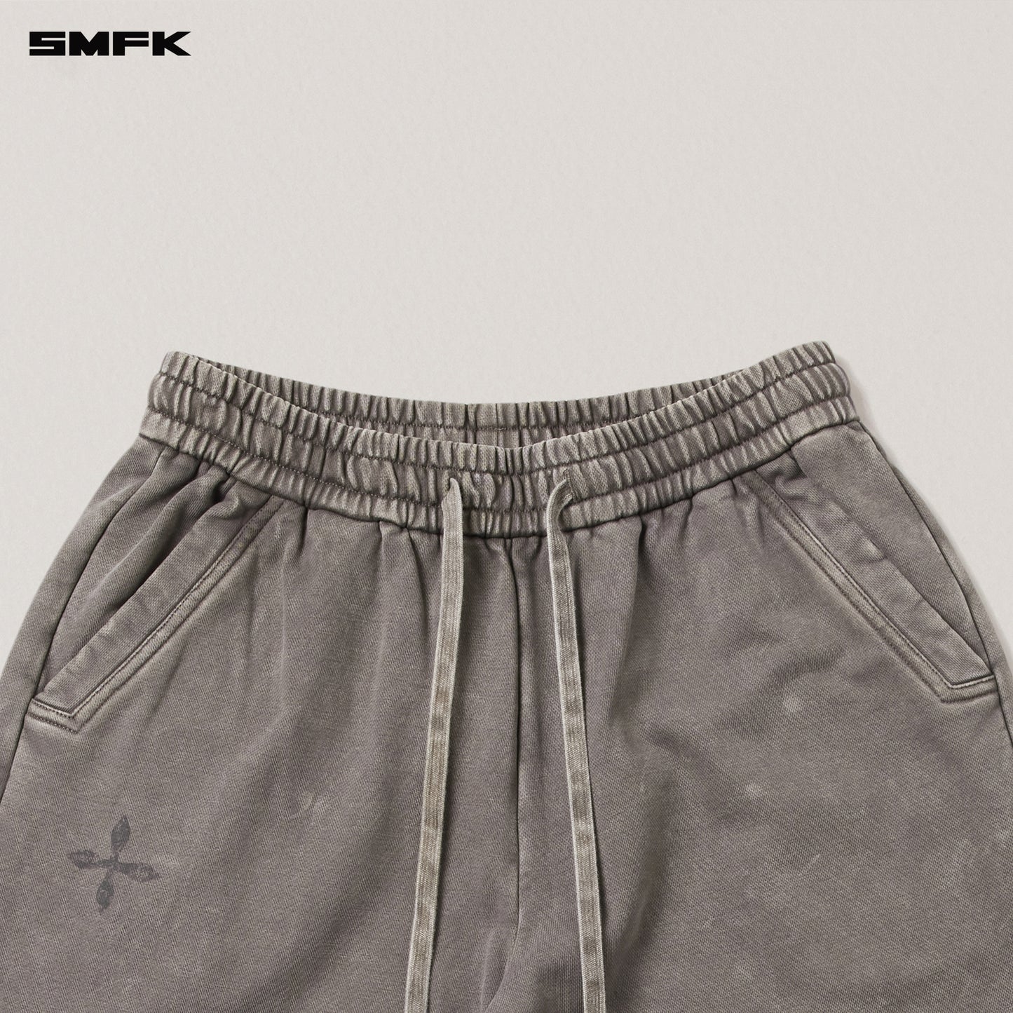 VINTAGE-SAVAGE LOOSE SPORTS PANTS/FADE DYE Wild Brown
