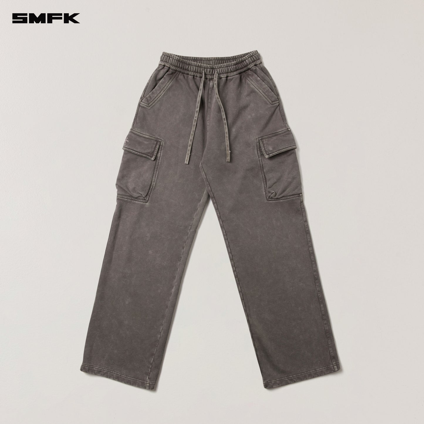 VINTAGE-SAFARI LOOSE SPORTS PANTS/FADE DYE Wild Brown