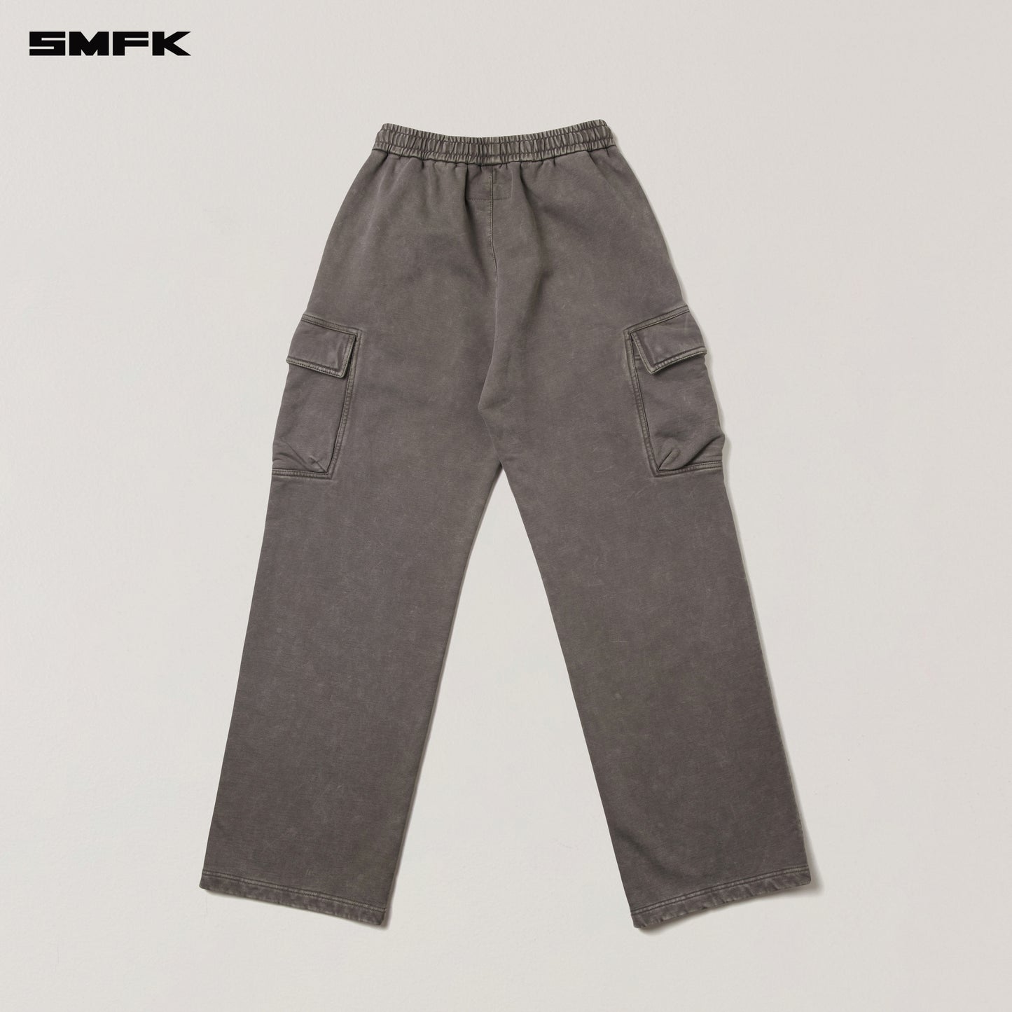 VINTAGE-SAFARI LOOSE SPORTS PANTS/FADE DYE Wild Brown