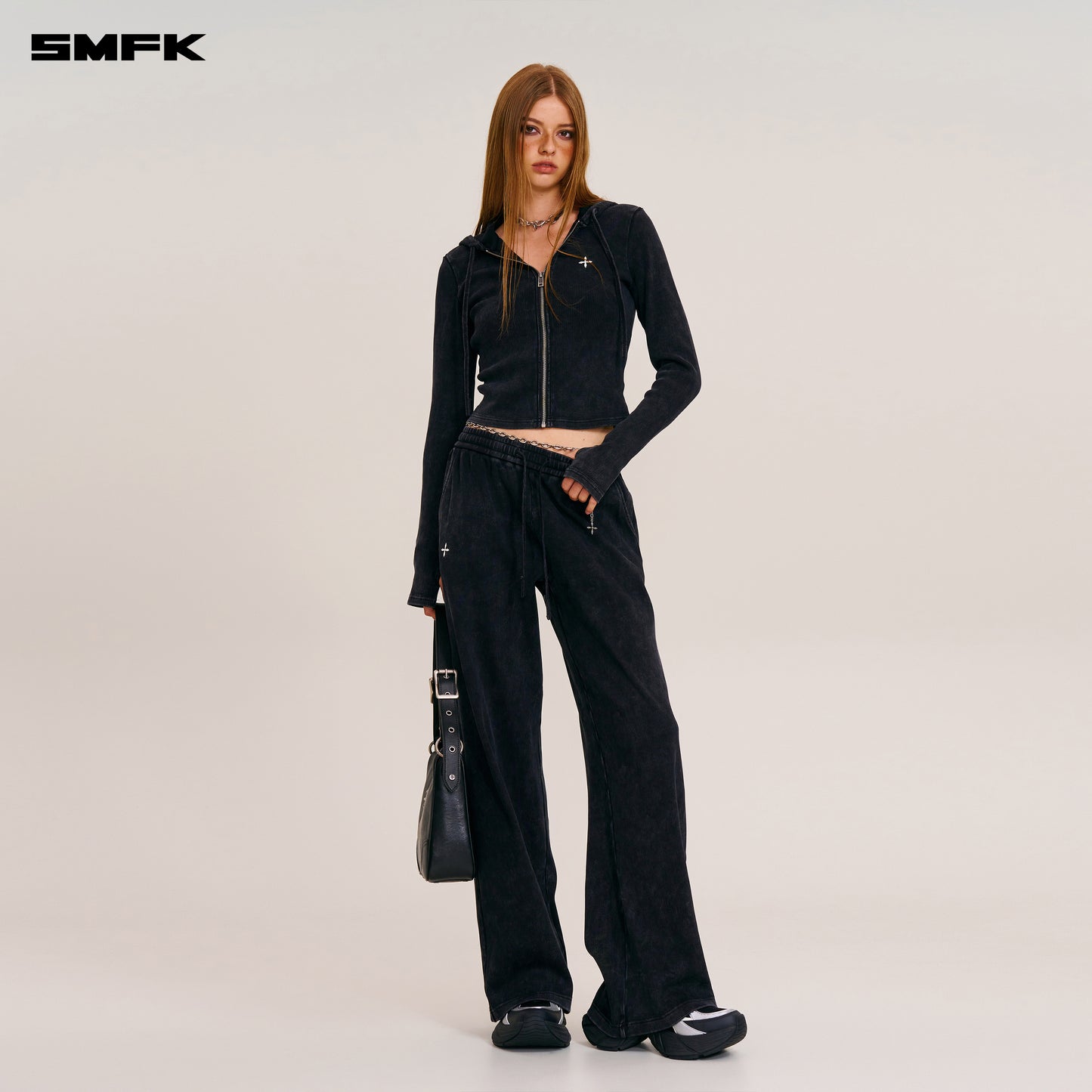 VINTAGE-SAVAGESTRAIGHTSPORTSPANTS/FADEDYE Wilderness Black
