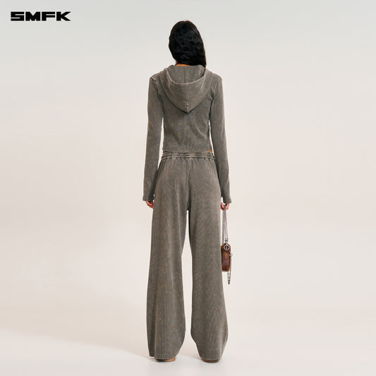 VINTAGE-SAVAGESTRAIGHTSPORTSPANTS/FADEDYE Wild Brown