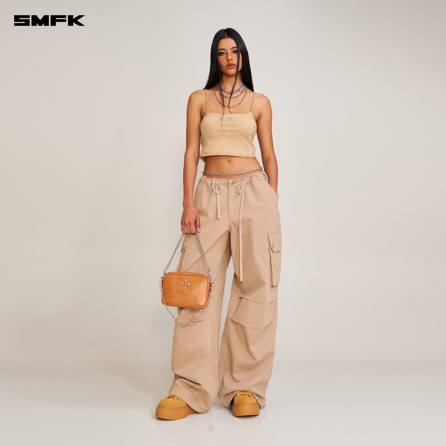 COMPASS Retro Para Pants Sandy Khaki
