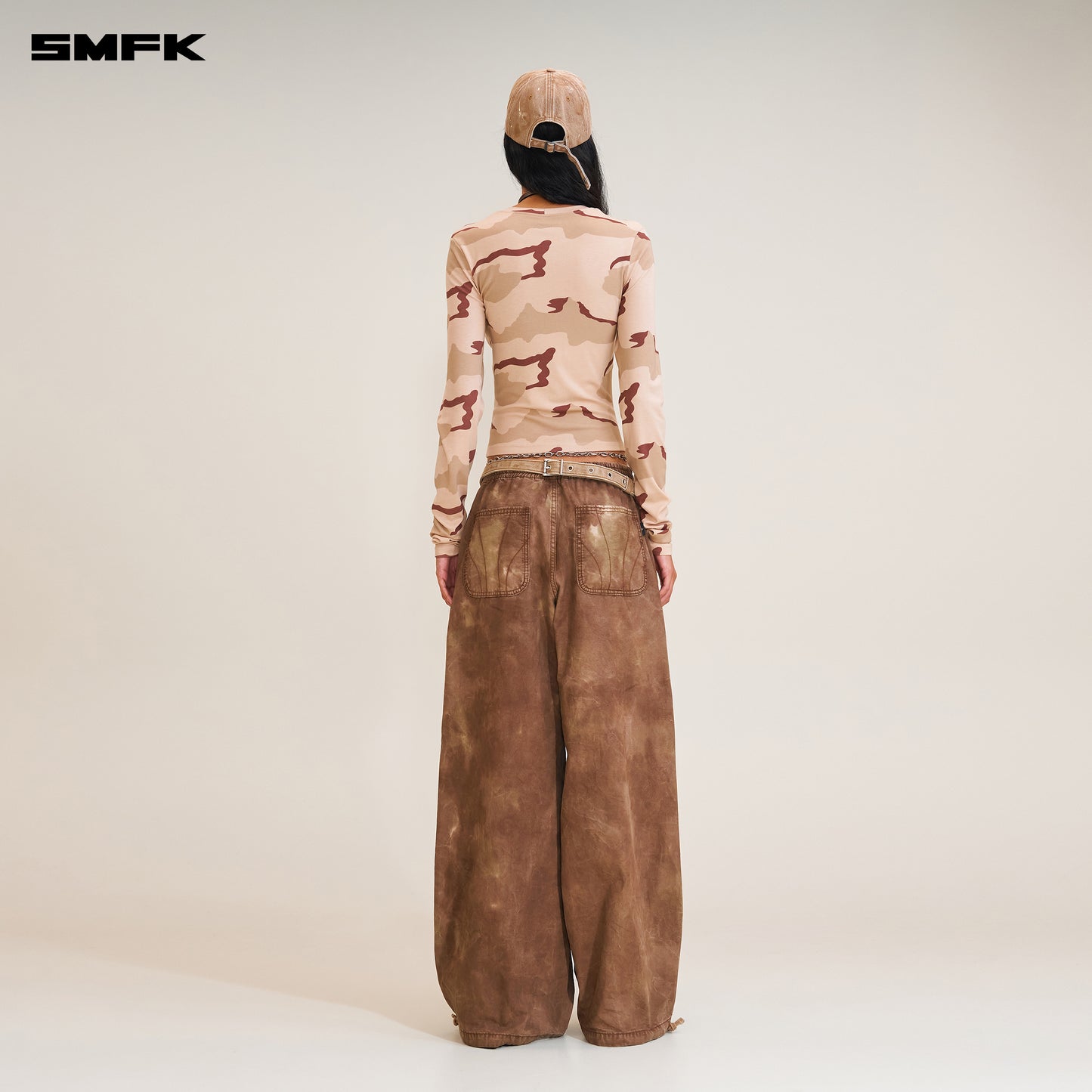 RAGE WILD ORIGIN HANDCRAFT TOWER Sports Cargo Pants Wild Horse Brown
