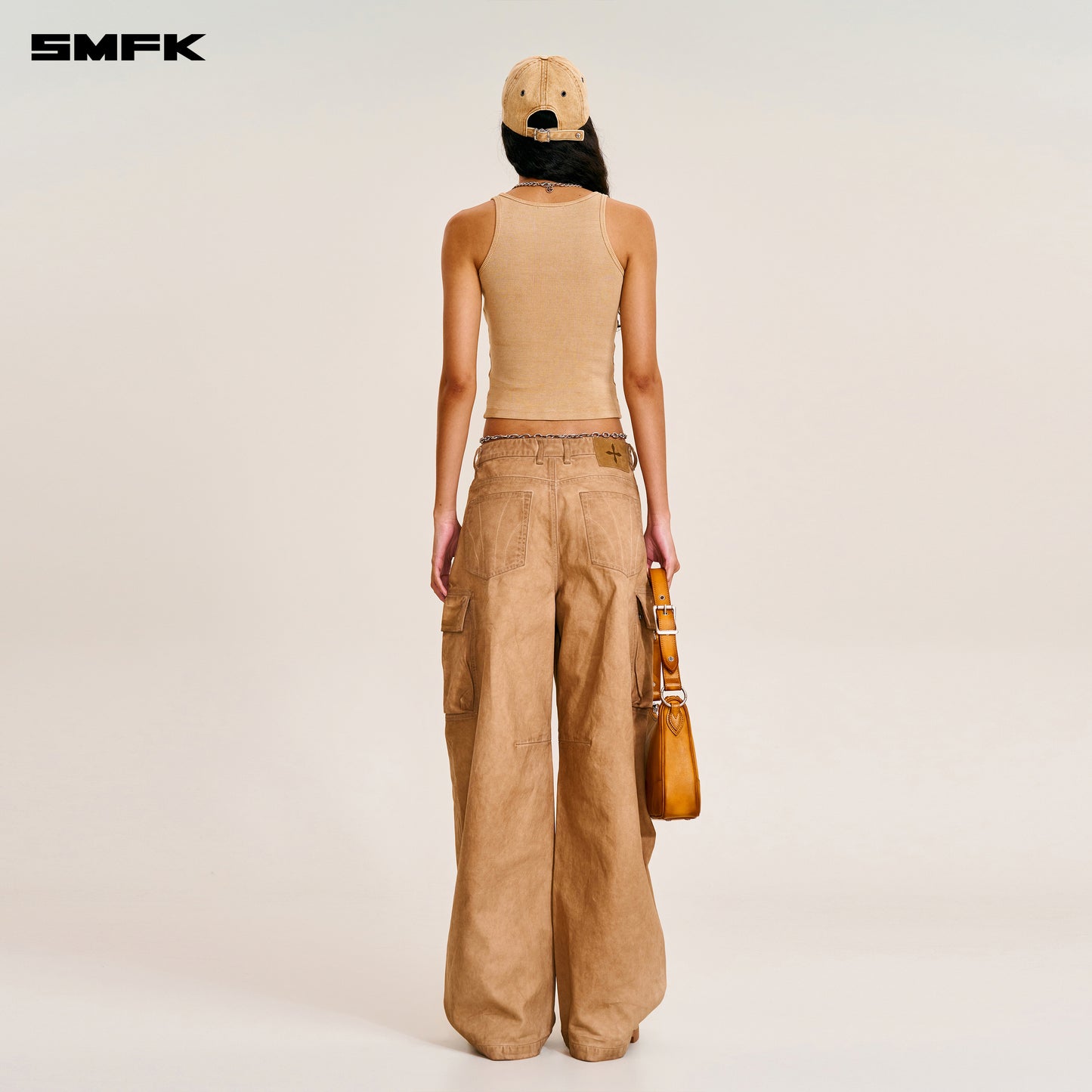 VINTAGE-STORM ONE CUT ARC CARGO PANTS/FADE DYE
 Fading Desert