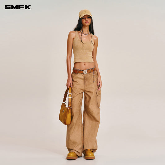 VINTAGE-STORM ONE CUT ARC CARGO PANTS/FADE DYE
 Fading Desert