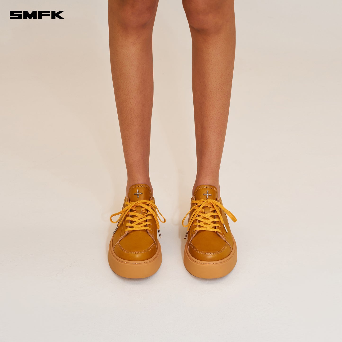 COMPASS ORIGIN Leather Sneaker Low Grassland Khaki
