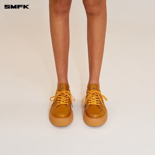 COMPASS ORIGIN Leather Sneaker Low Grassland Khaki