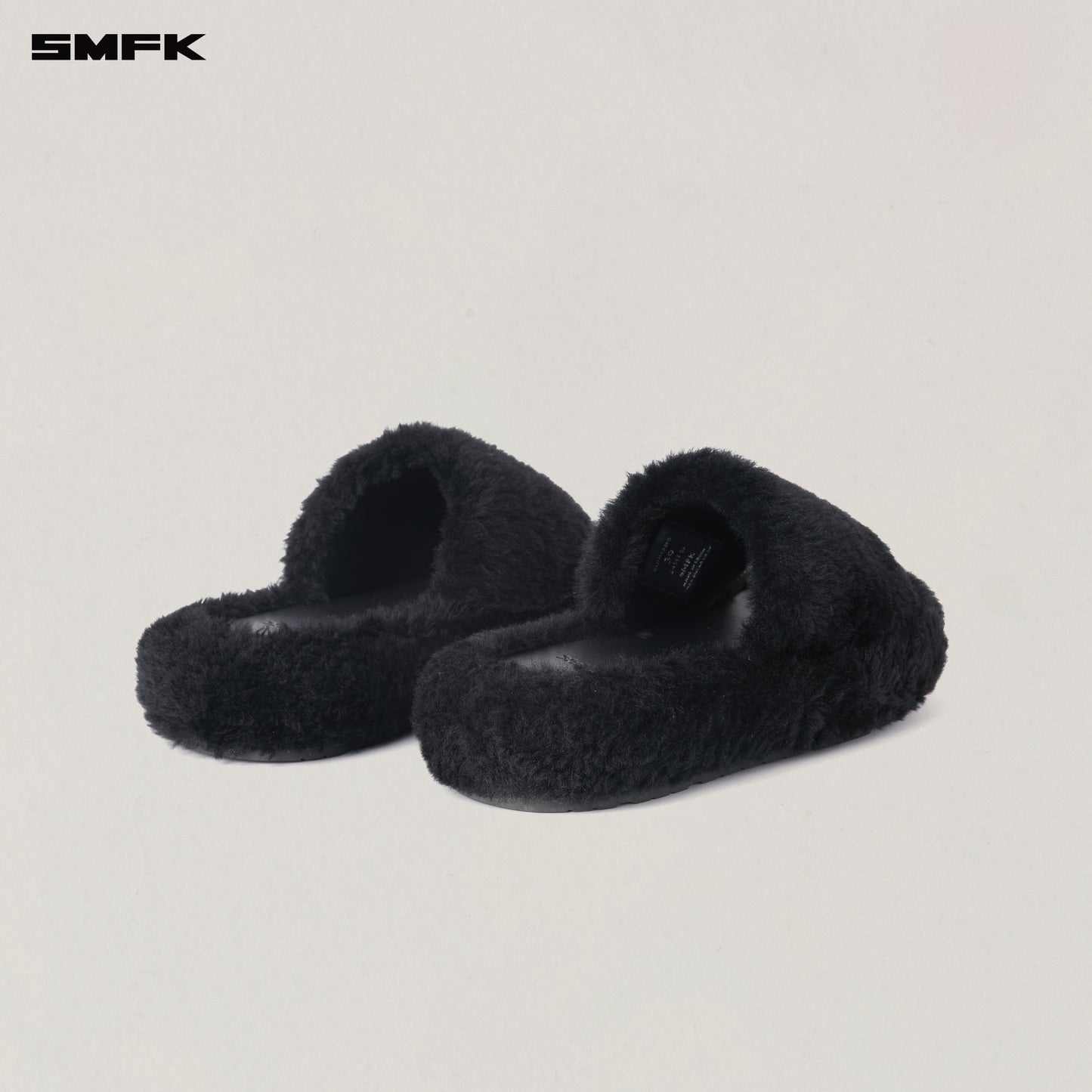 COMPASS MODE UNITY SHEARLING SLIPPER Wilderness Black