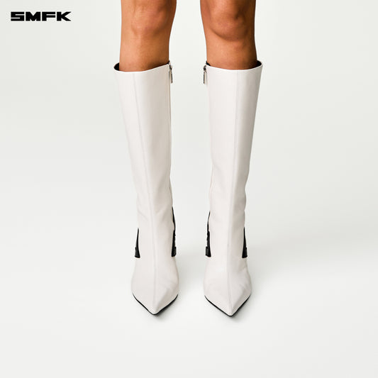 COMPASS METEOR High-heeled Boots Alpine White