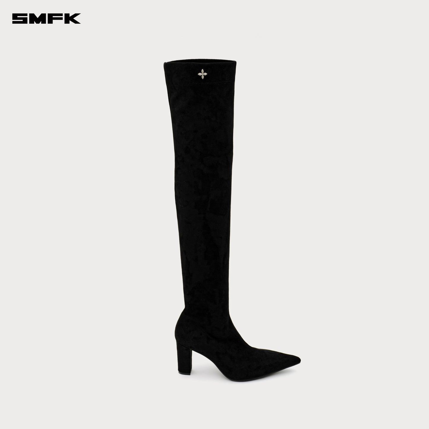 COMPASS RIVET Classic Elastic Knee-High Boots Wilderness Black