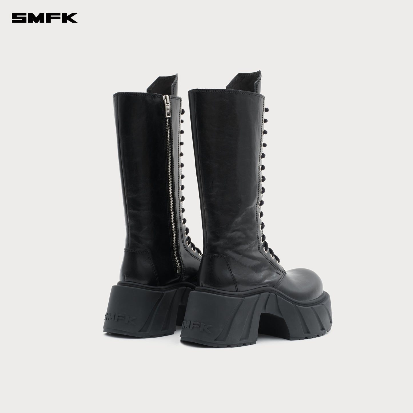 Future Mirage Leather High Rider Boots Wilderness Black