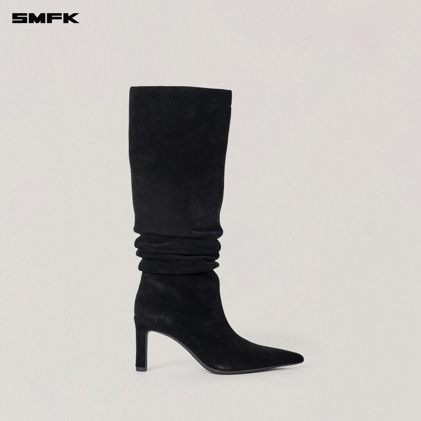 RAGE WILD HURRICANE LEATHER HIGH-HEEL BOOTS Wilderness Black