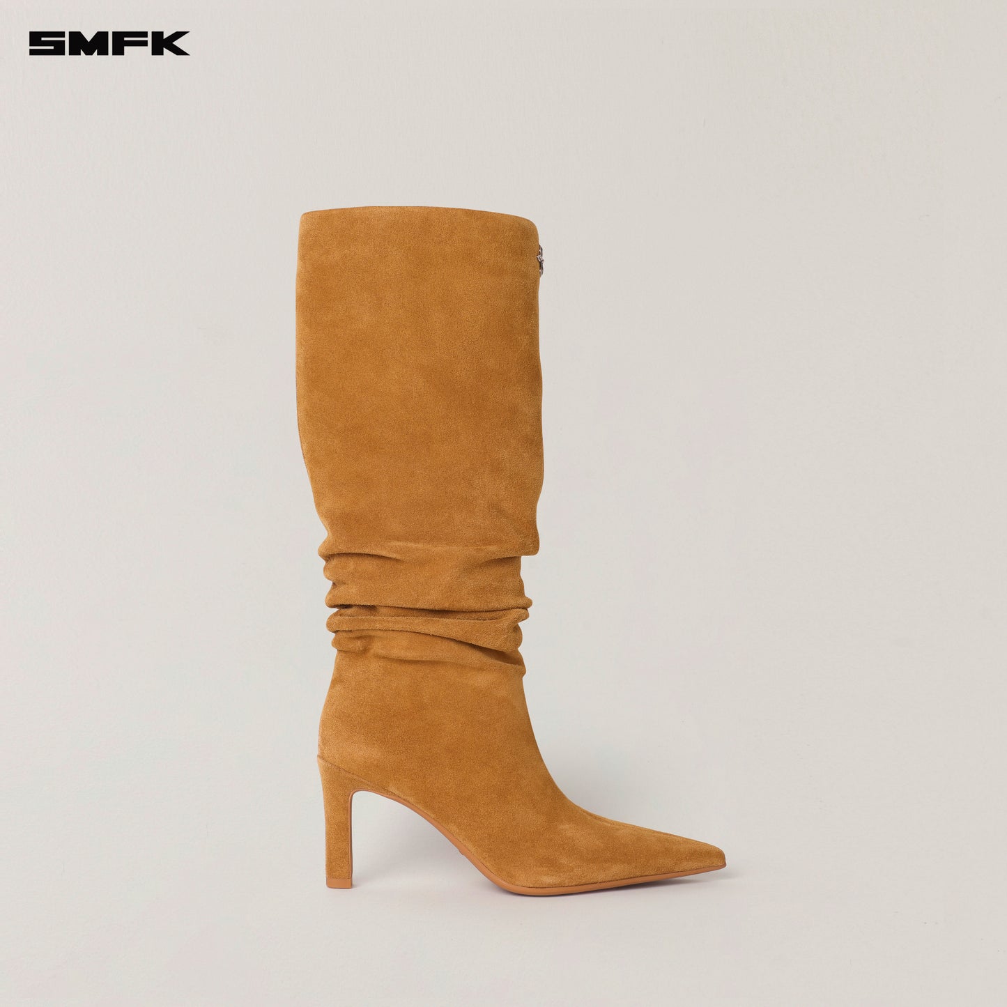 RAGE WILD HURRICANE Leather High-heel Boots Grassland Khaki