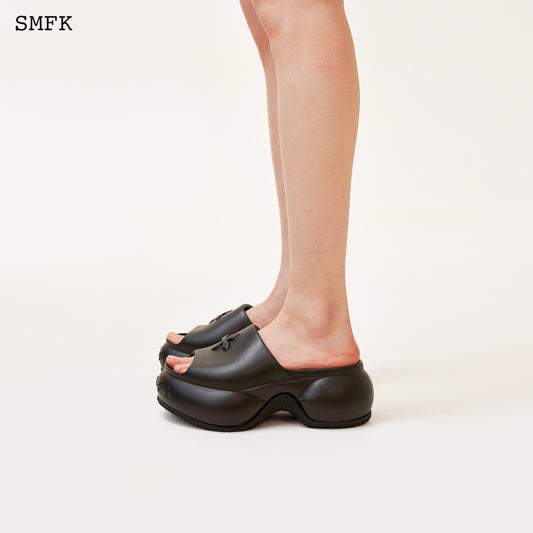 COMPASS WAVE Platform Bumper Sandal Wilderness Black