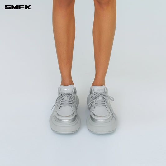 FUTURE RIPPLE High-heeled Sneakers Ash Gray