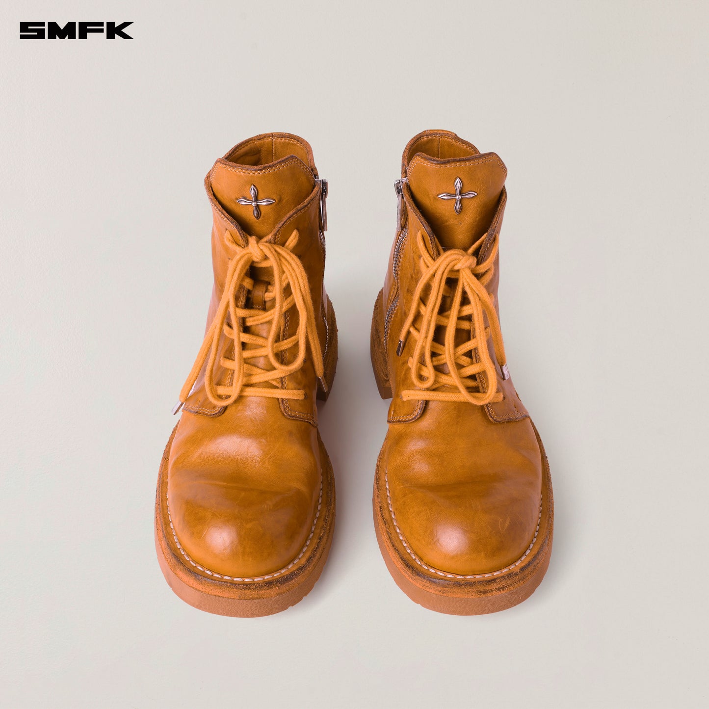 RAGE WILD ORIGIN GOODYEAR HORSE Leather Rider Boots Golden Sun