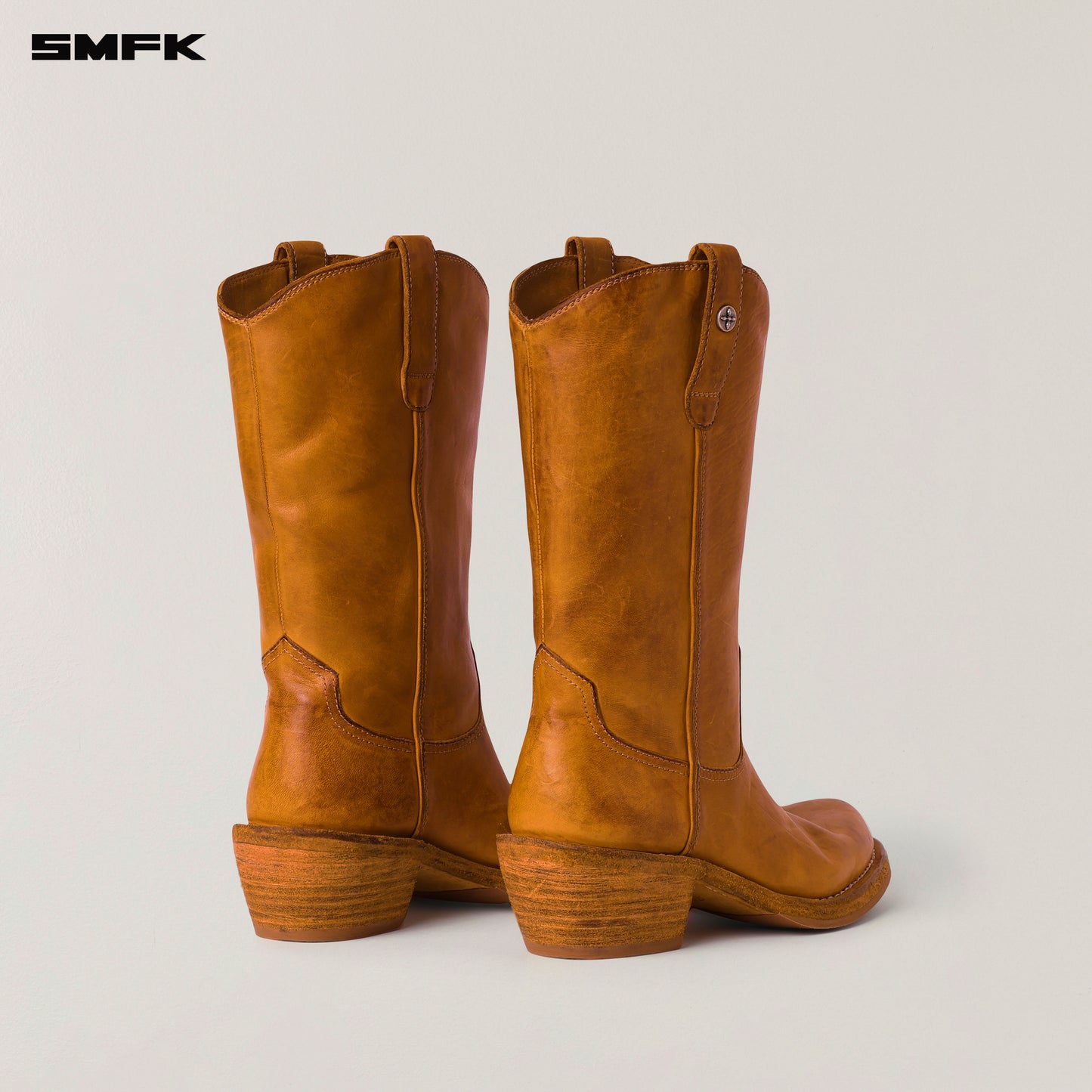 RAGE WILD ORIGIN GOODYEAR HORSE Leather Cowboy Boots Golden Sun