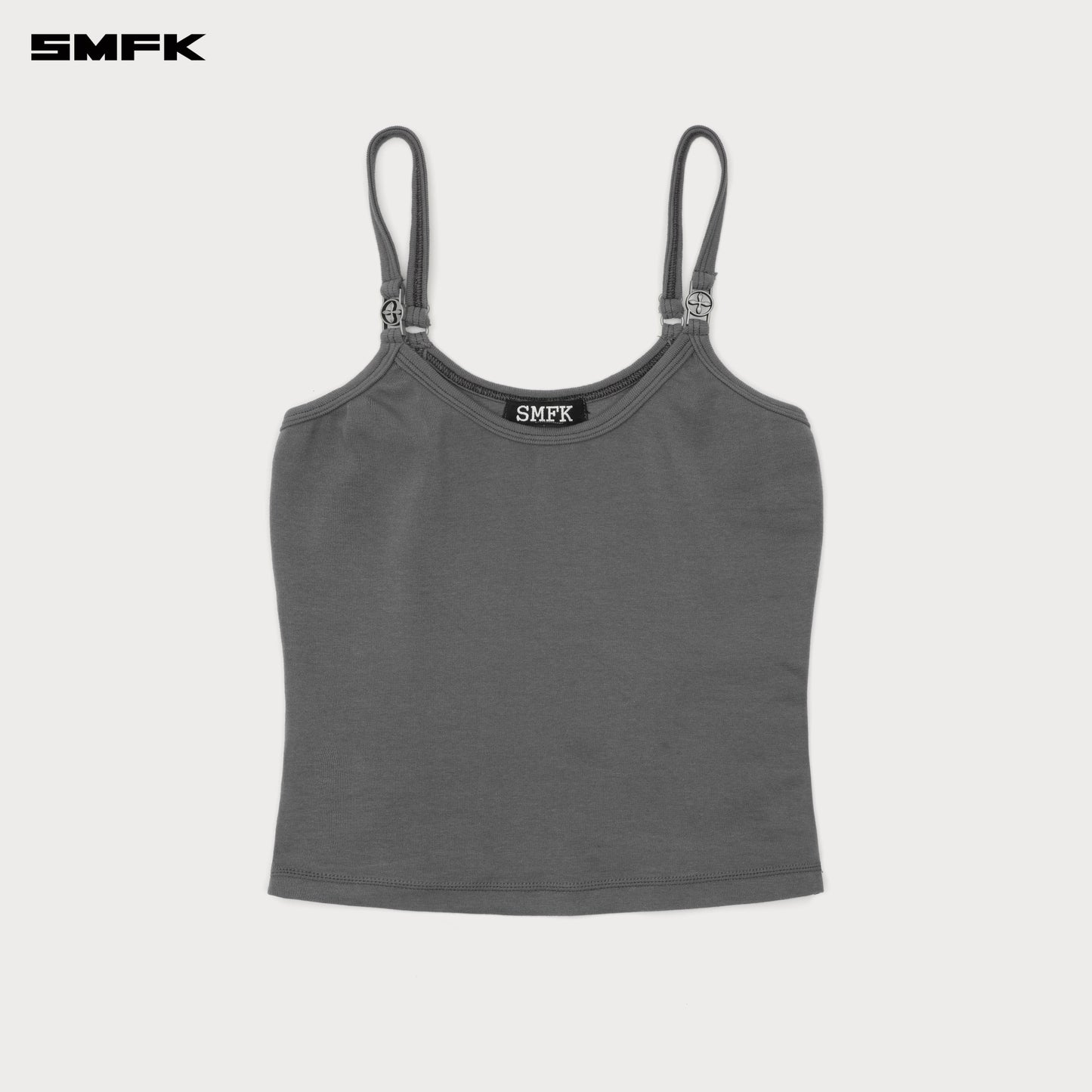 COMPASS HUG Sports Slim-fit Strap Top
Wild Black Stormy Gray