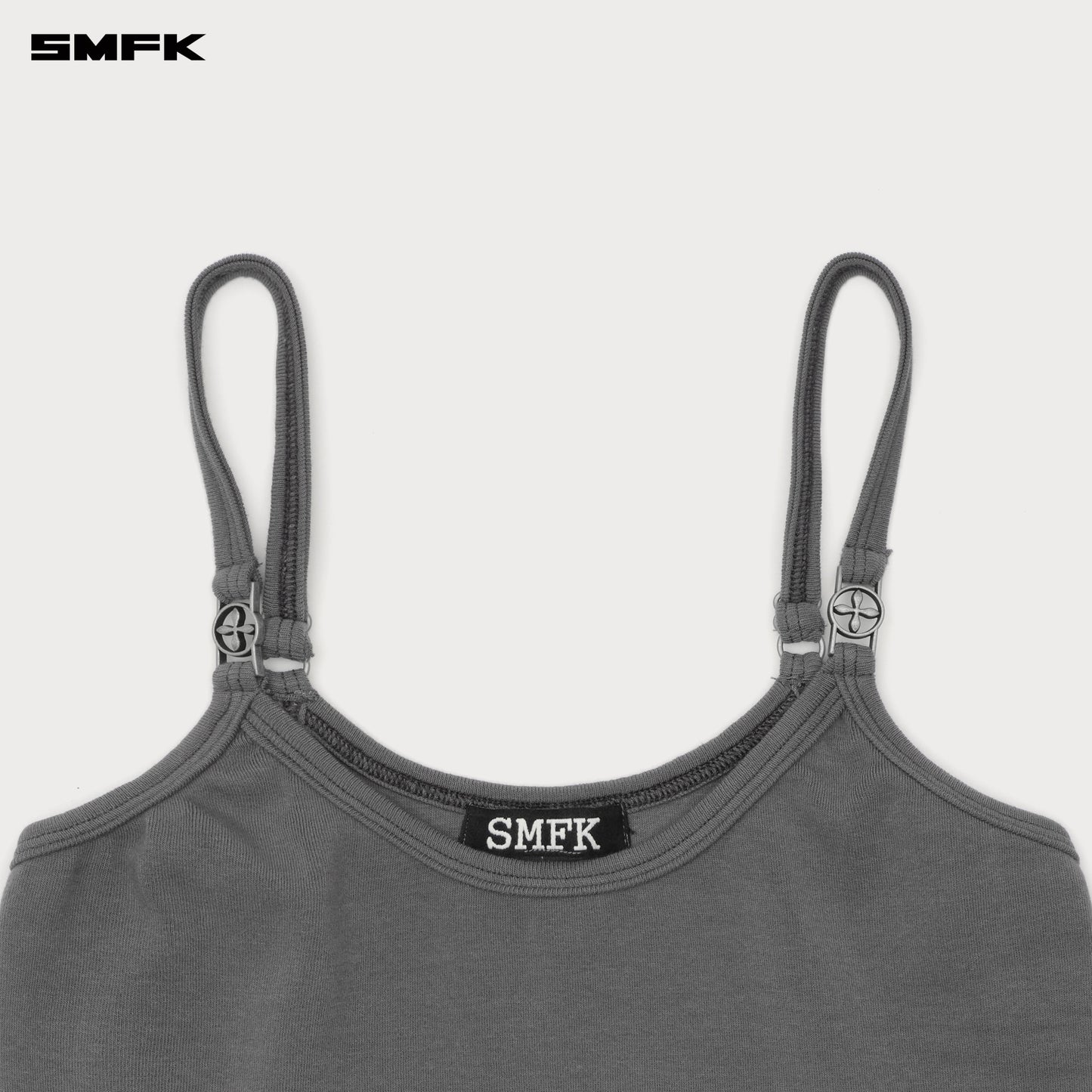 COMPASS HUG Sports Slim-fit Strap Top
Wild Black Stormy Gray